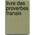 Livre Des Proverbes Franais