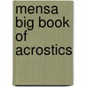 Mensa Big Book Of Acrostics door Michael Ashley