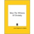 Man The Witness Of Divinity