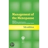 Management Of The Menopause door Margaret Rees