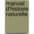 Manuel D'Histoire Naturelle