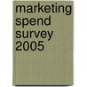 Marketing Spend Survey 2005 door Christopher Jahns
