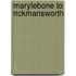 Marylebone To Rickmansworth