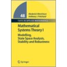 Mathematical Systems Theory door Diederich Hinrichsen