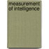Measurement of Intelligence