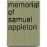 Memorial of Samuel Appleton