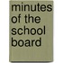 Minutes Of The School Board