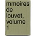 Mmoires de Louvet, Volume 1