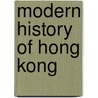 Modern History Of Hong Kong door Steveyui-Sang Tsang