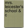 Mrs. Leicester's School & C door Mary Lamb