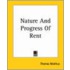 Nature And Progress Of Rent