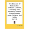 New Elements of Mathematics door John Muller