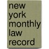 New York Monthly Law Record