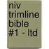Niv Trimline Bible #1 - Ltd