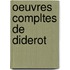 Oeuvres Compltes de Diderot