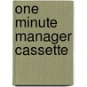 One Minute Manager Cassette door Spencer Johnson