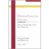 Ordinary Language Criticism door Onbekend