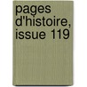Pages D'Histoire, Issue 119 door Anonymous Anonymous
