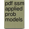 Pdf Ssm Applied Prob Models by Unknown