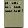 Personal Balanced Scorecard by Hubert K. Rampersad