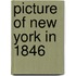 Picture of New York in 1846