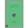 Plotinus, Vi, Ennead Vi.1-5 door Plotinus