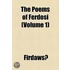 Poems Of Ferdosi (Volume 1)