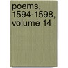 Poems, 1594-1598, Volume 14 by Richard Barnfield