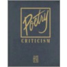 Poetry Criticism, Volume 71 door Onbekend