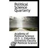 Political Science Quarterly door Academy of Politic .)