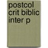 Postcol Crit Biblic Inter P