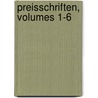 Preisschriften, Volumes 1-6 door Gesellschaft Fürstlich Jablo