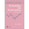 Probability Via Expectation door Peter Whittle