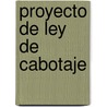 Proyecto de Ley de Cabotaje door Argentina