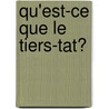 Qu'est-Ce Que Le Tiers-Tat? by Emmanuel Joseph Sieyes