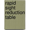 Rapid Sight Reduction Table door Onbekend