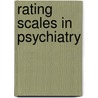 Rating Scales In Psychiatry door Peter Tyrer