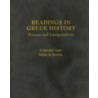 Readings In Greek History C by Stanley M. Burstein