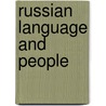 Russian Language And People door Roy Bivon