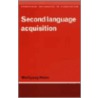Second Language Acquisition door Wolfgang Klein
