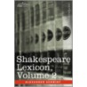Shakespeare Lexicon, Vol. 2 door Schmidt Alexander