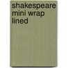 Shakespeare Mini Wrap Lined door Paper Blanks