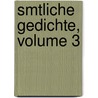 Smtliche Gedichte, Volume 3 door Johann Heinrich Voss
