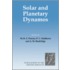 Solar And Planetary Dynamos