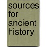 Sources for Ancient History door Michael Crawford