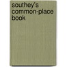 Southey's Common-Place Book door Onbekend