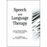 Speech and Language Therapy