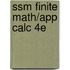 Ssm Finite Math/App Calc 4e