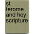 St Ferome And Hoy Scripture