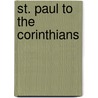 St. Paul to the Corinthians door Scott Hahn